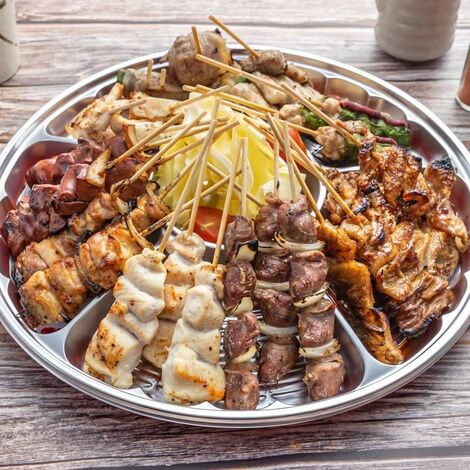 送料無料　やきとり焼台　串焼鳥丼　テイクアウト　持ち帰り　キッチンカー　模擬店祭 掃除よりも買い換え やきとり焼機器 団子串 いか 焼鳥丼